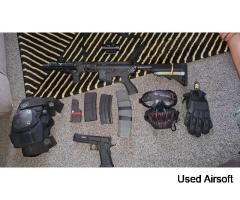 Guns and equipment