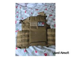 Flyye 1000D Molle LT6094 Plate Carrier Vest Coyote Brown - Image 3