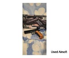 CZ Shadow 2 Orange Airsoft Pistol