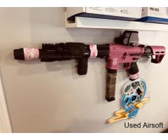 Airsoft Gun (SSR9 Novritsch ) Pink