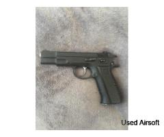 KJW cz75 gas blowback pistol