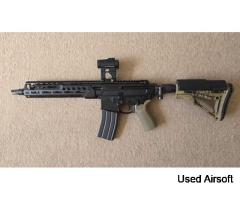 Salvo Precision SIG SPEAR LT 11.5” GBBR MWS MCX Engraved with CERAKOTE (shoots hot
