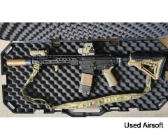 Salvo Precision SIG SPEAR LT 11.5” GBBR MWS MCX Engraved with CERAKOTE - Image 4