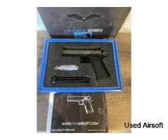 Raven Hi Capa 4.3 Gas Blowback Pistol in Black/Grey