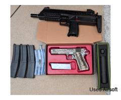 WE 1911 WE mp7 gbb