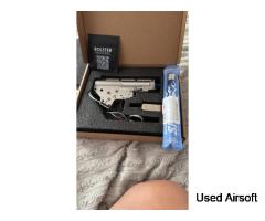 WELL PRO WE13 M4/AR-15 AEG; upgraded EMG Helios gearbox