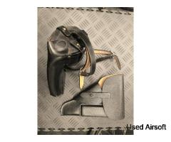 Luger holster + luger snail mag pouch