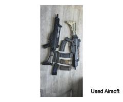 2 x G36c AEG with 6 mags