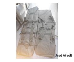 2 double rifle bags n pistol hard case