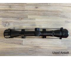 M62 AIRSOFT SNIPER RIFLE TWO-TONE ORANGE with Bulldog Rifle Bag & Separate Scope - Image 3