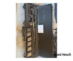 WE ACE VD SVD GBBR – TNT Upgraded – 8 Magazines – Nuprol Hard Case – Collection Only