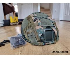 Airsoft helmet & cover