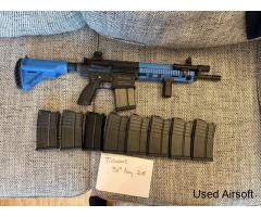 VFC HK417D Gen 2 GBBR – 9 Magazines – Maple Leaf Upgraded – 2 Tone Blue