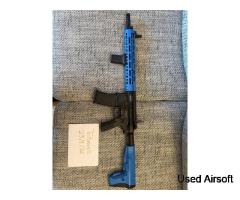 G&G MGCR 556 12″ GBBR – 2 Tone Blue - Image 2