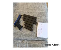 Vorsk 5.1 Hi-Capa – Maple Leaf Hop-Up – 3 × 50 Round Mags – 3 × Spares – 2 Tone Blue
