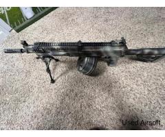 LCT RPK-16 Airsoft AEG Gate Aster II Light Machine Folding stock