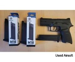 SIG Sauer M18 P320 GBB (SIG AIR / VFC) + 3x Gas Mags - Image 4
