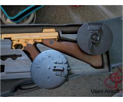 King arms gold plated tommy gun - Image 3