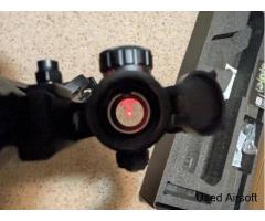 NOVRITSCH SSR77 Electric Airsoft Rifle w/ Red Dot Sight And Other Items - Image 4