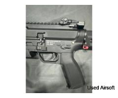 KWA Full Metal QRF MOD.2 PDW AEG 2.5 Airsoft Rifle w/ Adjustable FPS - Image 3
