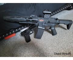Ares Amoeba AM-013 Honey Badger M4/AR-15 AEG; Full Length