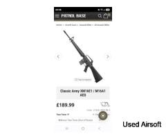 Classic Army XM16E1 /M16A1 AEG