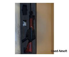 nuprol delta pioneer defender M4 carbine - Two tone red