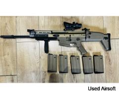 WE SCAR H - SWIT Airsoft upgraded DMR