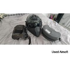 Armoured helmet/ perfect protection