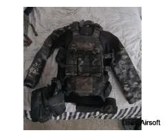 Multicamo black full kit