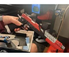 VORSK Titan 7 w/ BDS Sight - Two Tone: Two Tone Red; Primary Colour: Chrome - Image 3