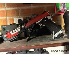 VORSK Titan 7 w/ BDS Sight - Two Tone: Two Tone Red; Primary Colour: Chrome - Image 4