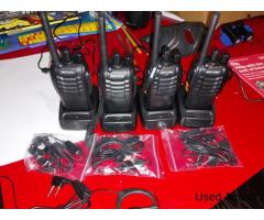 Headset  ptt  n 4 walki talkies