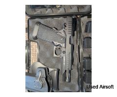 Novritsch SSP1 gen 2 + 2 gas mags +2 co2 mags + fitted hostler - Image 2