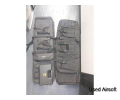 2 double rifle bags n pistol hard case
