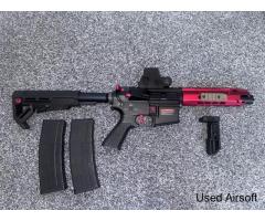 Arthurian airsoft crimson M4 AEG