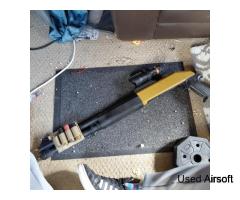 Tokyo mauri 2 tone pump tri-shot shotgun