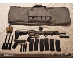 Krytac Trident MK3 SPR-M with Tokyo Marui AEP Glock
