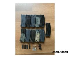 WE M4 Open bolt mags