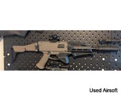 Upgraded ASG Scorpion Evo worth ATEK kit, Mags, attachments