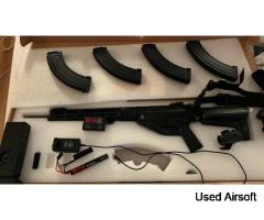 Krytac Trident 47 SPR-M met titan scope and mags