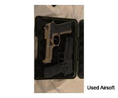 2 gbb pistols