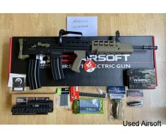 Brand New / Unfired Custom ICS L85A2 (Firesupport Pro Build) + Licensed DD RIS Handguard Package
