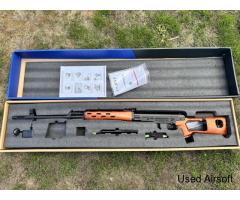 Cyma SVD Dragunov - AEG DMR - Wood Furniture