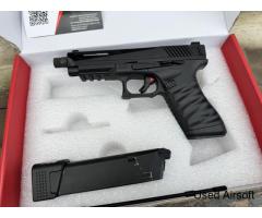 (Glock) ICS ICP Gas Semi/Automatic BlowBack Pistol (Black) -