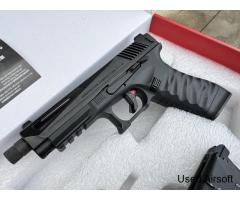 (Glock) ICS ICP Gas Semi/Automatic BlowBack Pistol (Black) - - Image 2