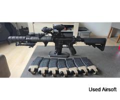 High-End GHK MK18 Mod1 V3 (GBB) - Full Setup - Very Complete Set