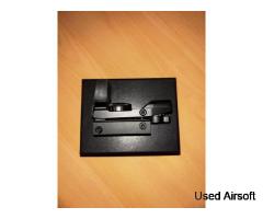 Airsoft Dual-Colour 4 Reticles 20mm Open Red Dot Sight
