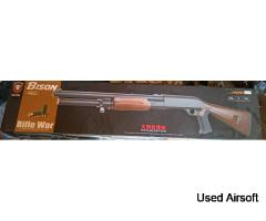 Bison Pump-Action Airsoft Shotgun – Boxed - Image 3