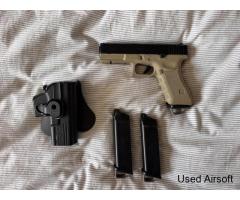 WE Glock 17 + 3 Mags + Holster - Image 2